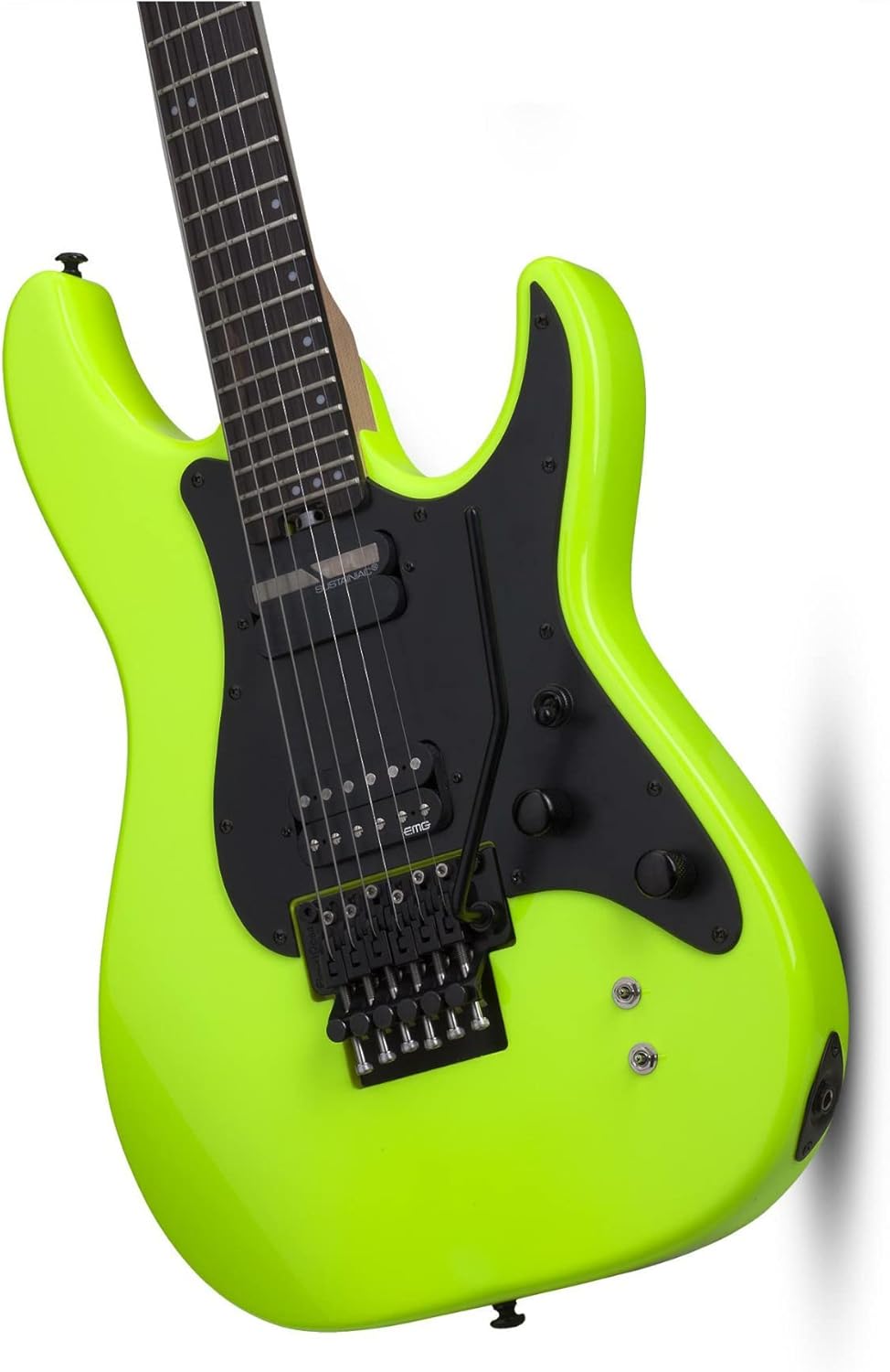 Schecter Sun Valley Super Shredder with Floyd Rose and Sustaniac - Birch Green