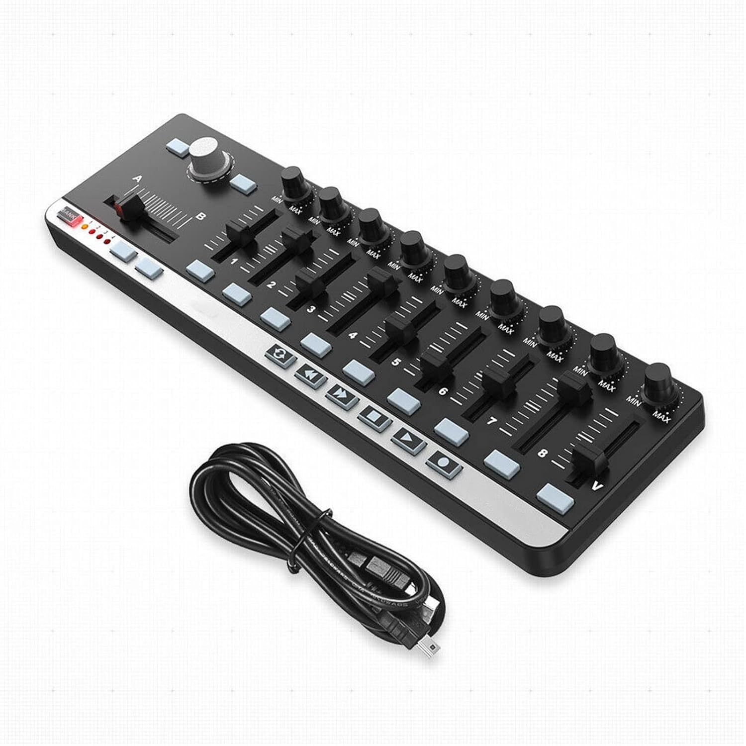 Keyboard Piano 9 MIDI Control Groups Controller USB for Win 8 MIDI Controller