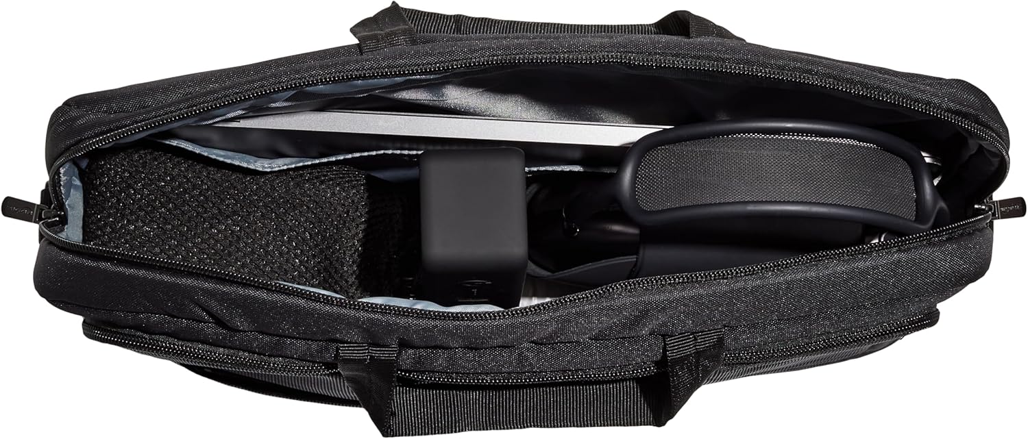 Amazon Basics Laptop Carrying Case Shoulder Strap, 10-pack, 17.3 inch, Black