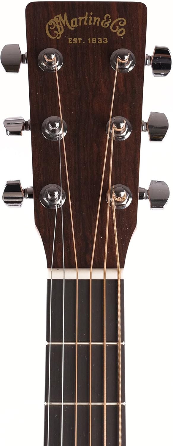 Martin GPC-13E Ziricote Road Series Left-Handed Acoustic-Electric Guitar, Natural w/Soft Case