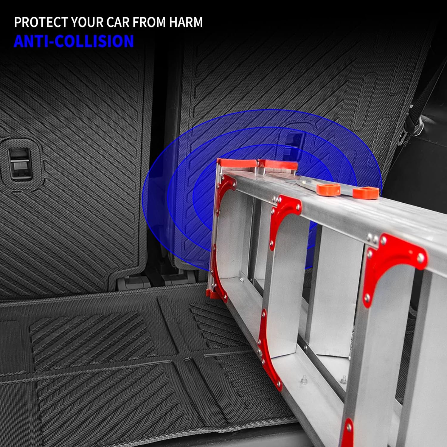 Rongtaod Floor Mats Compatible with 2021-2024 2025 Ford Bronco 2 Door Floor Mats Cargo Liner Rear Trunk Mat 2023 Bronco Accessories (Trunk Mat+Backrest Mats+Floor Mats)