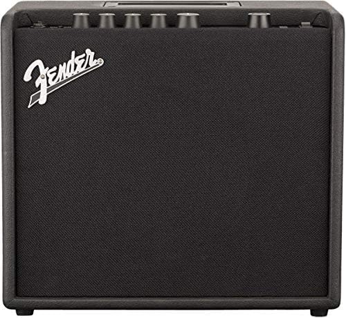 Fender Mustang LT25 Guitar Combo Amplifier Bundle with Cable and Austin Bazaar Exclusive 12-Pack Picks