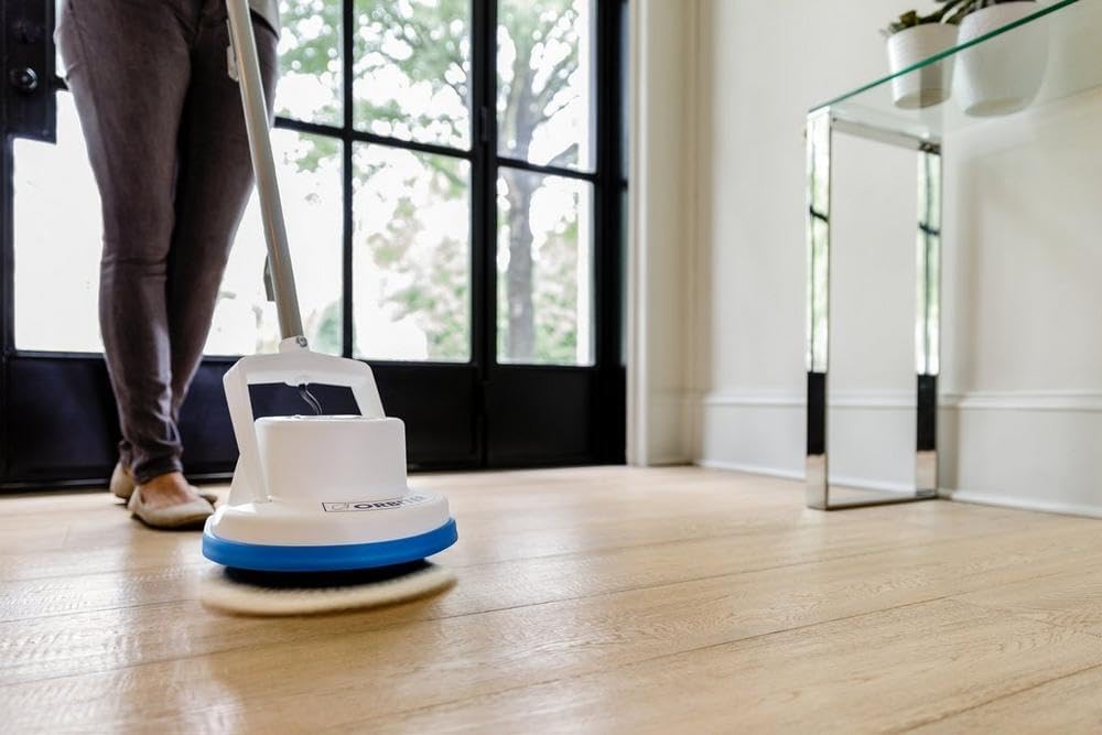Oreck Orbiter Hard Floor Cleaner Machine, Multi Purpose Floor Cleaning Machine, Random Orbit Power for Fingertip Control, Versatile and Low Maintenance, Ideal for All Flooring Types