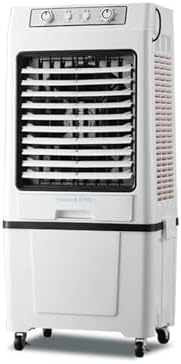 Portable Air Conditioner Fan for Small Rooms with Split Water Tank Portable Air Conditioners for Bedrooms 3 Speeds for Bedroom Kitchen Office(Black)