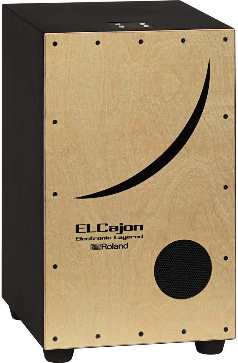 Roland ELCajon Electronic Layered Cajon, Natural (EC-10)