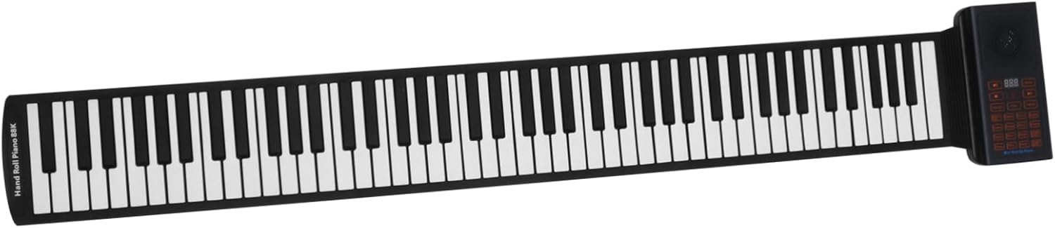 Beginner Piano for Ages Keyboard Speaker Rollable Piano Keyboard for Music Lovers