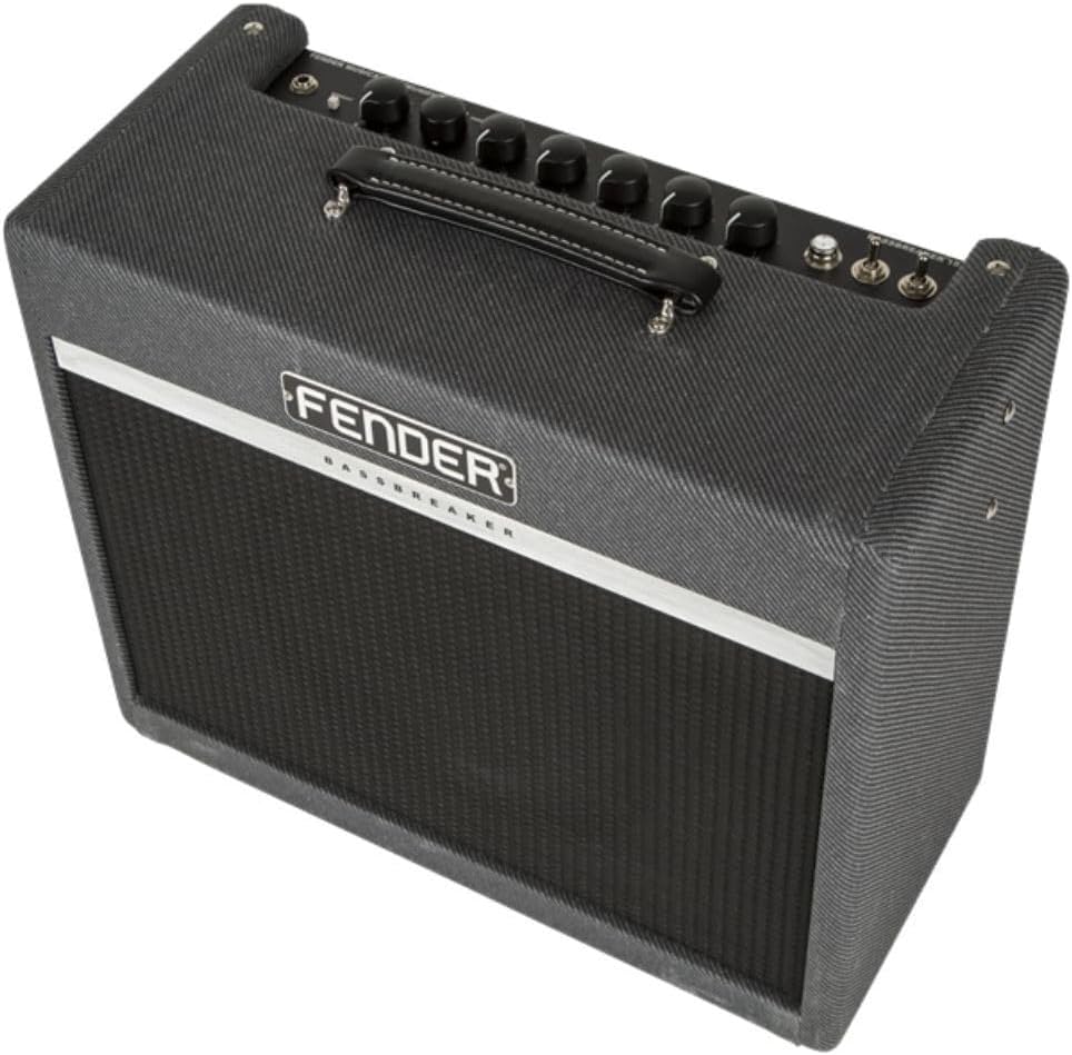 Fender Bassbreaker 2262000000 15 Amplifier Combo 120V, Gray Tweed
