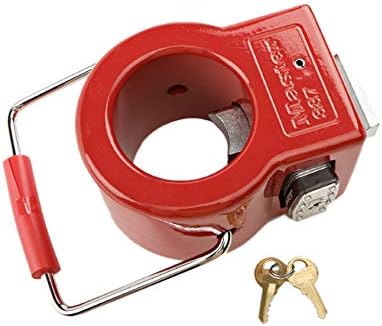 Master Lock Four (4) Keyed Alike King Pin Locks w/ 8 Keys - Toy Hauler/Trailer Locks w/BumpStop Technology - 387NKA-4