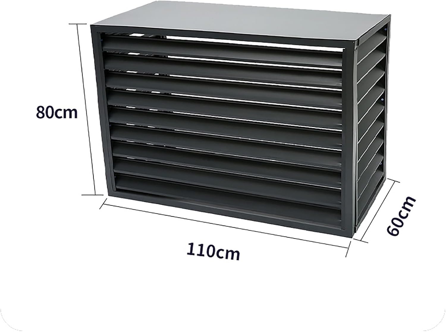 Cover for Outdoor Air Conditioner Fence Screen, Air Conditioning Covers, Trash Enclosure, Aluminum Air Conditioning Cover, Privacy Fence, Flower Rack Shutters