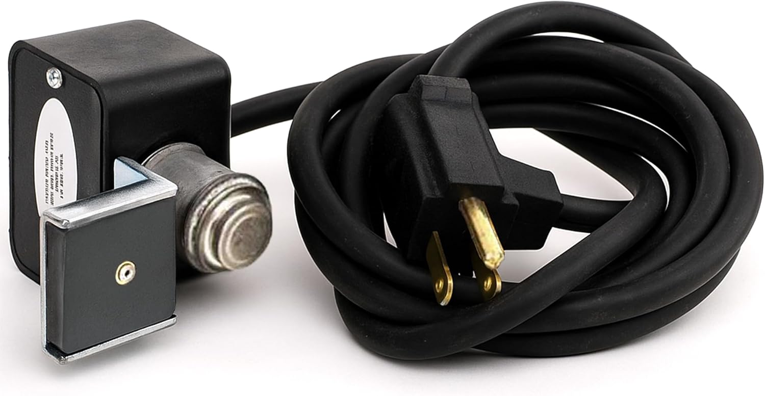 SS-1 Stovestat Wood Stove Thermostat | Magnetic Fireplace Fan Switch for Double Wall Stoves | Automatic Heat Sensor | Heating Appliance Thermostat | Blower Control for Gas Fireplace & Buck Stove