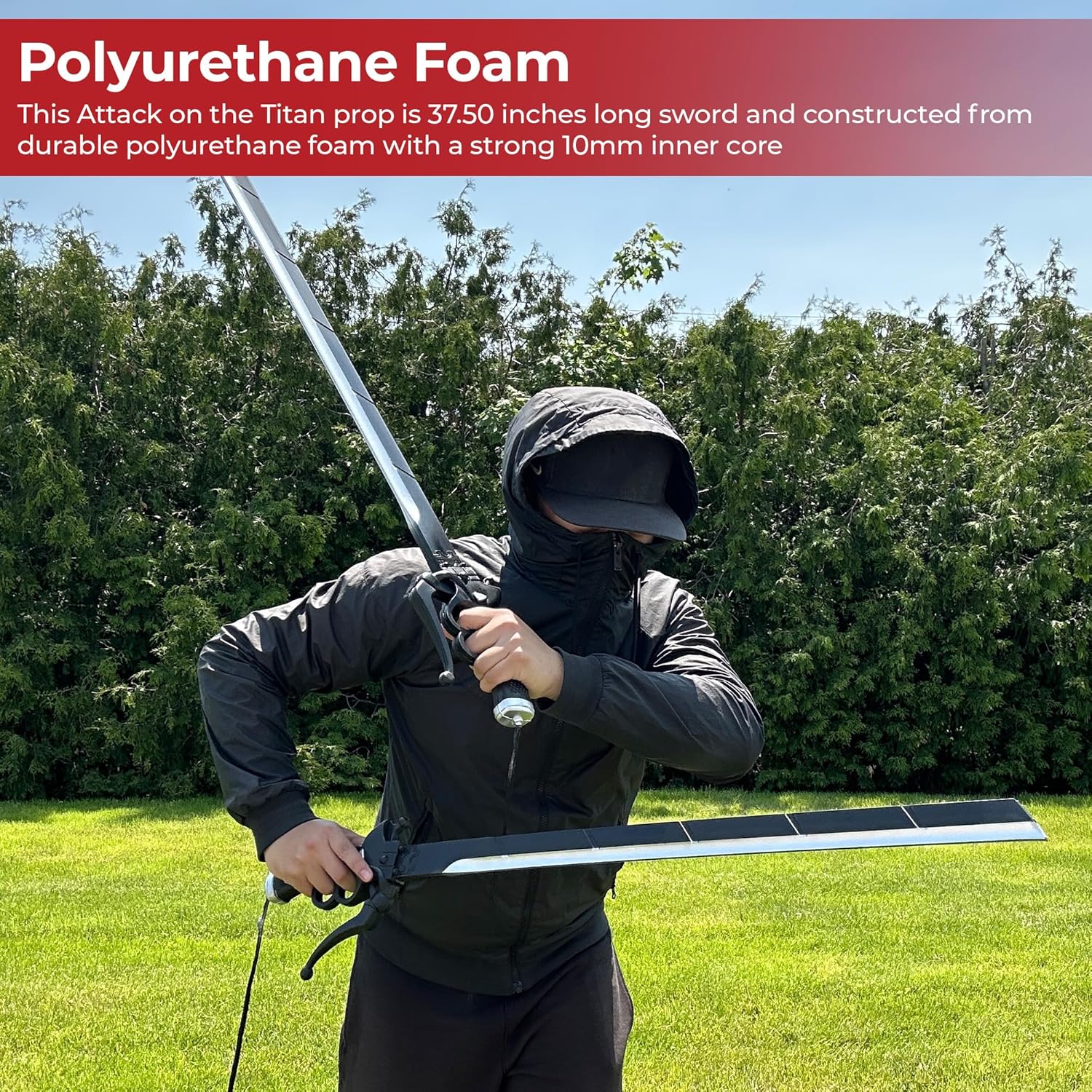 MedievalDepot Attack on Titan Special Operation Dual Foam Sword Set - Overall 37