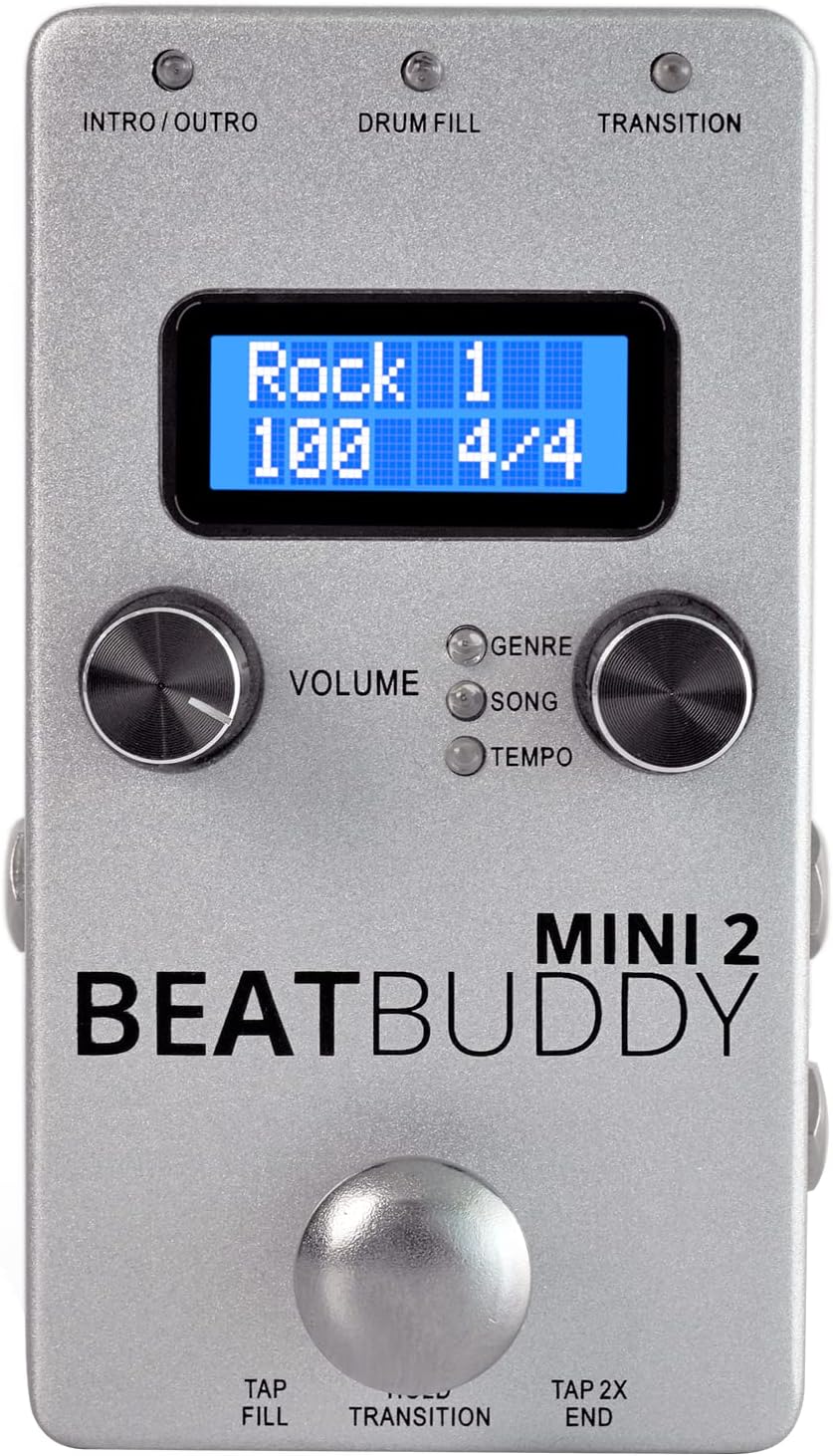 Singular Sound BeatBuddy MINI 2: Hands Free Drum Machine Guitar Effect Pedal