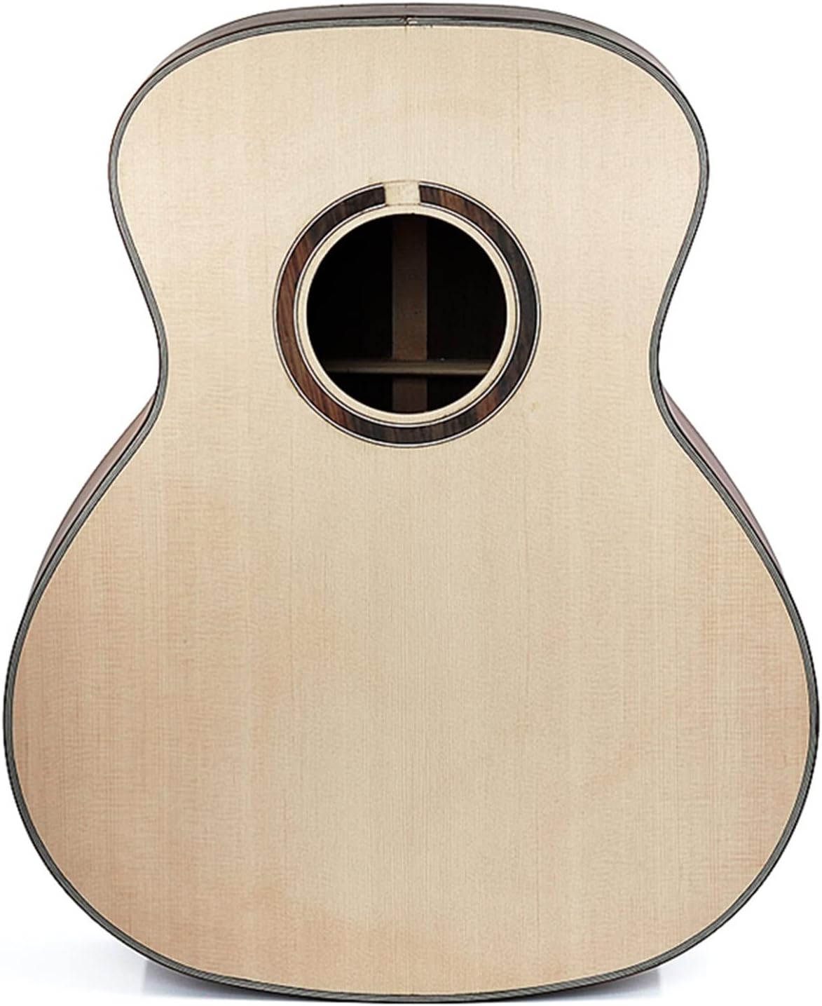 Rosewood Folk Guitar Full Single Finished Barrel Combination Rosewood Back Side Spruce Veneer DIY Guitar Material DIY Guitar Kit