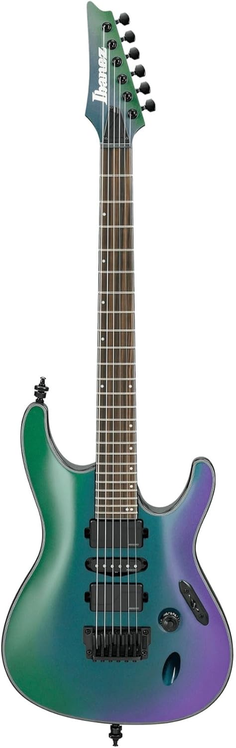 Ibanez Axion Label S671ALB Electric Guitar (Blue Chameleon)