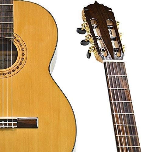 Antonio Giuliani Classical Mahogany Guitar Outfit (CL-5) - Acoustic Guitar with Case and Accessories By Kennedy Violins