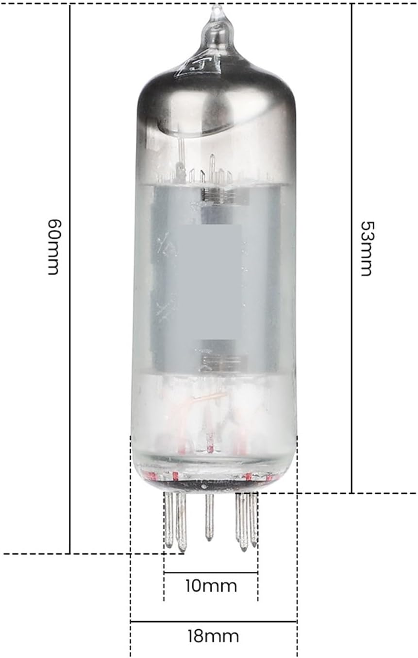 2-Pack 6A2 Vacuum Tube Upgrade Parts 6AK5/6AK5W/6Zh1P/6J1/6J1P/EF95 Paired Tube Amplifier(6A2 Tube)