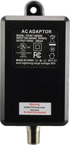 Reliable Cable Products 9 Port Bi-Directional Cable TV Splitter Signal Booster/Amplifier with Active Return (Not Recommended for use with OTA Antennas and not Compatible with Satellite Systems)