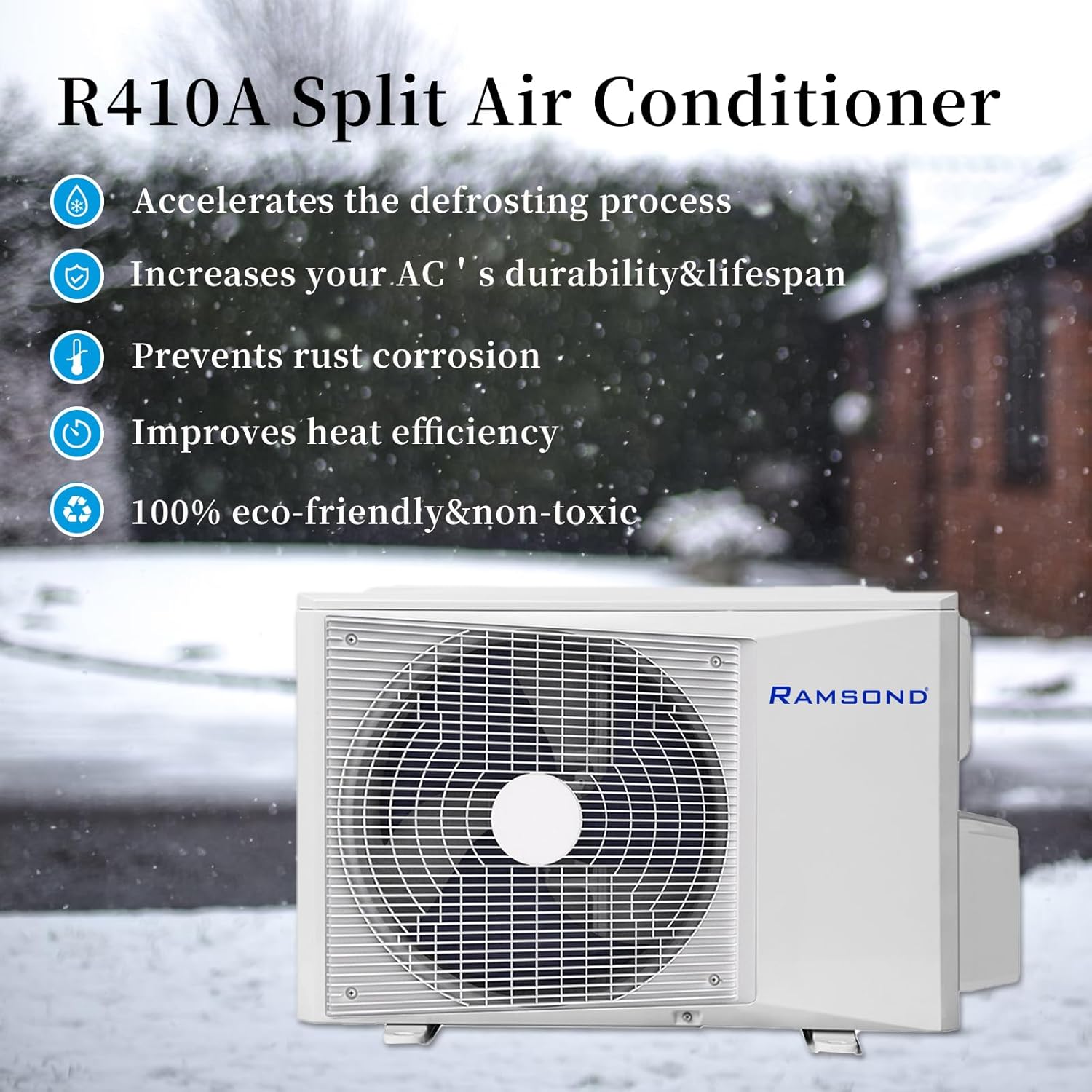 GW SERIES 12000 BTU 230 V Mini Split Ductless Air Conditioner Heat Pump 19 SEER Included Line Set Kit Compatible with Alexa and Google, White