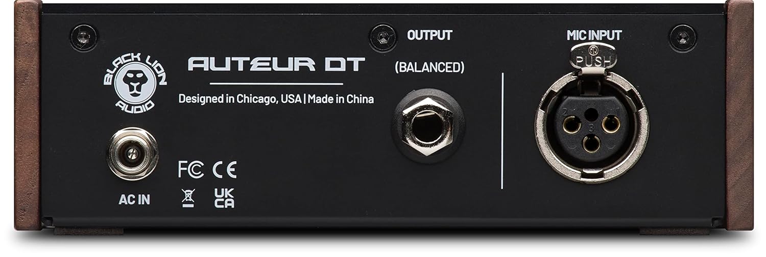Black Lion Audio Auteur DT Single-Channel Desktop Microphone Preamp