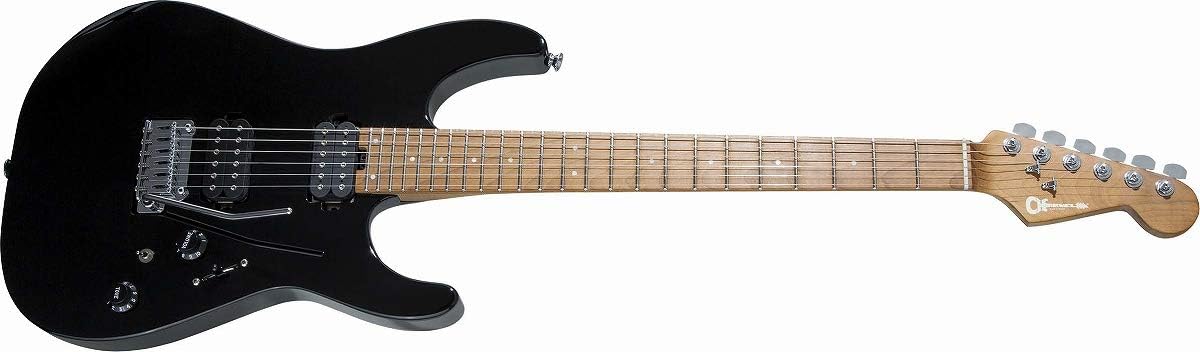 Charvel Pro-Mod DK24 HH 2PT Electric Guitar - Gloss Black