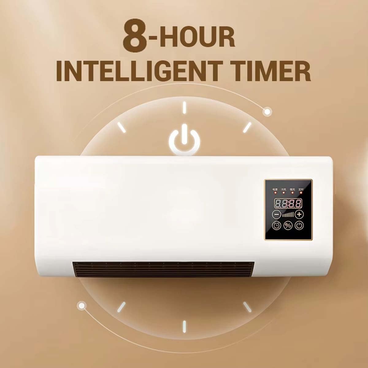 2025 Upgrade Air Conditioner, Portable Air Conditioner Split Max, Wall Mounted Air Conditioners, US Plug 110V, Quiet Operation for Home, Office(White)