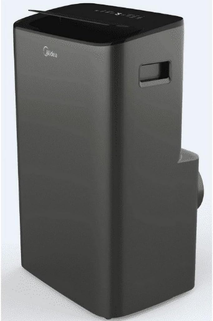 Midea 10,000 BTU DOE Smart Portable Air Conditioner with Heat, For Spaces up to 450 sq. ft., Alexa & Google Assistant Compatible, 24-hour Timer MAP10HS1XWGR-T