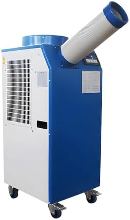 110V 1400W Industrial Air Conditioner 480m³/h Commercial Portable Industrial Spot Cooler Mobile Air Conditioner Single Column 11900BTU