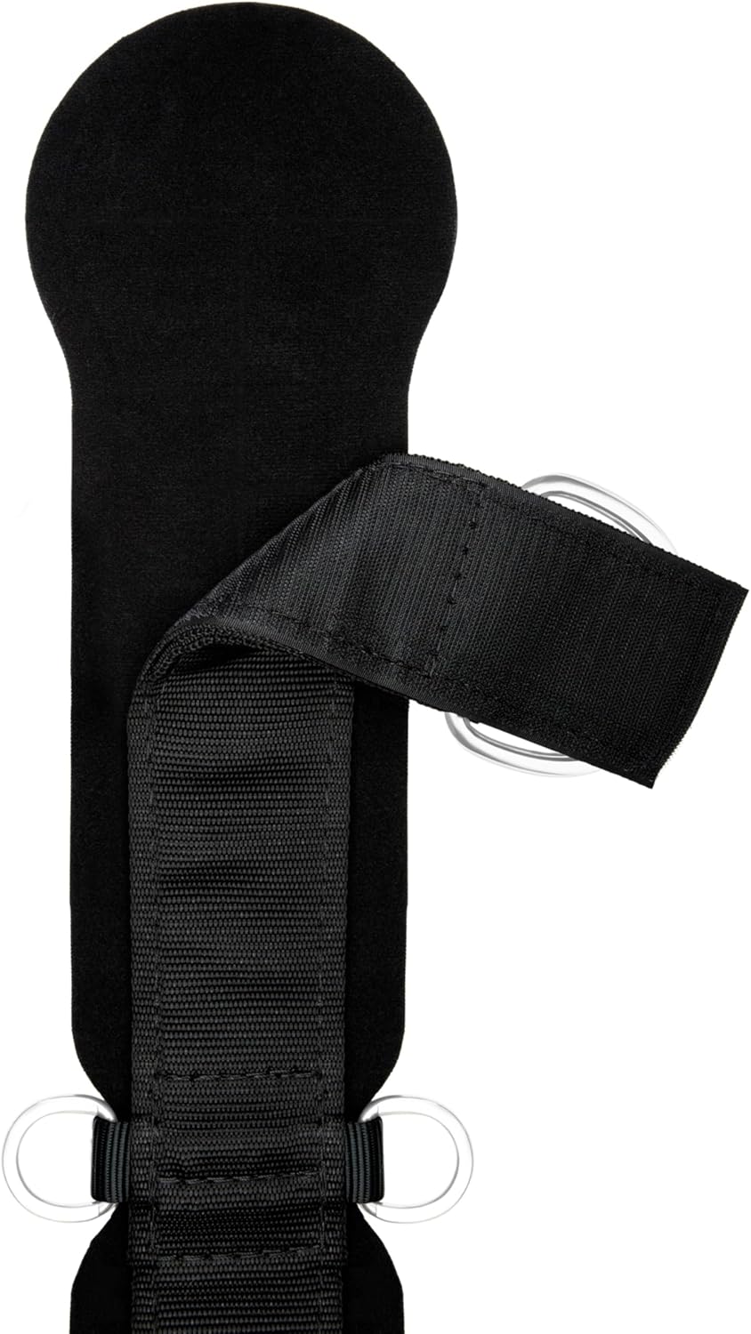 Airflex ‎Straight Horse Cinch, Anti-Slip Nylon Webbing Saddle Cinch Girth with Flat Buckle, Western Horse Riding Supplies, ‎Black