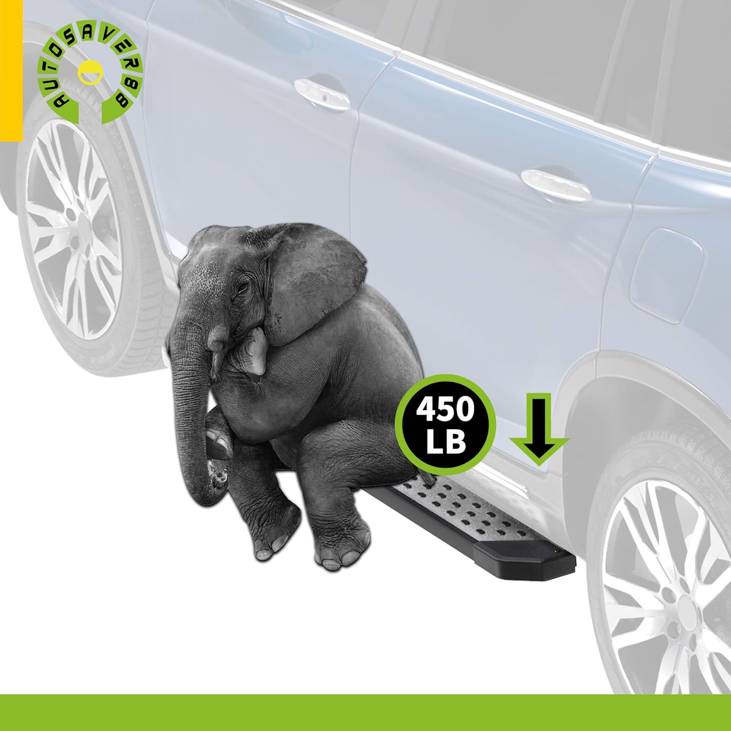 AUTOSAVER88 Running Boards Compatible with 2016-2022 Honda Pilot SUV Aluminum Side Step Nerf Bars Step Rails Sport Utility 4-Door Truck Pickup Rock Panel Off Road Exterior Accessories, Black