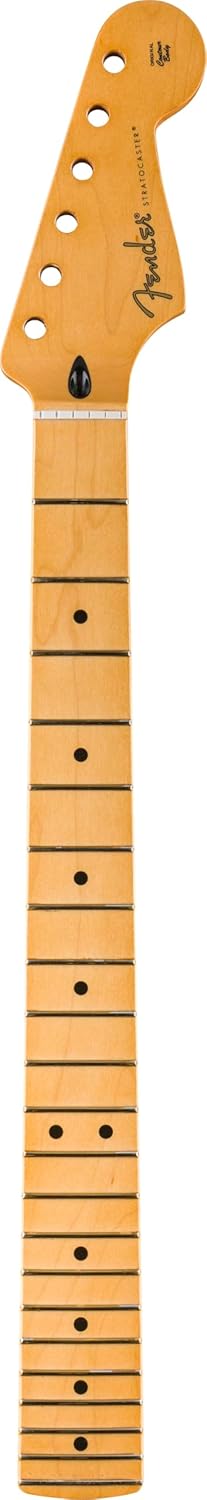 Player II Series Stratocaster Neck, 22 Medium Jumbo Frets, Maple, 9.5