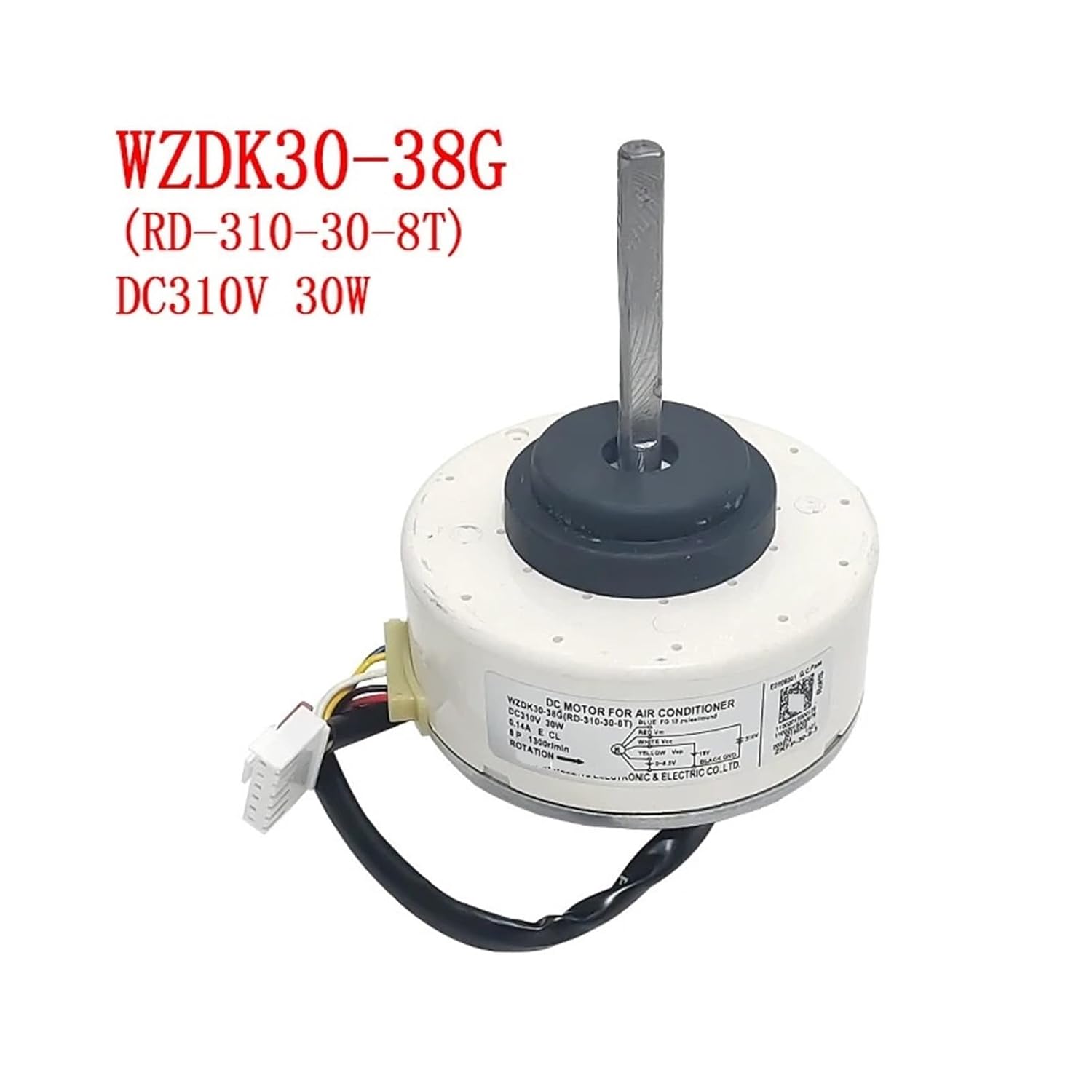 Compatible for Midea WZDK30-38G (RD-310-30-8T) 30W,Air Conditioning DC Indoor Unit Fan Motor