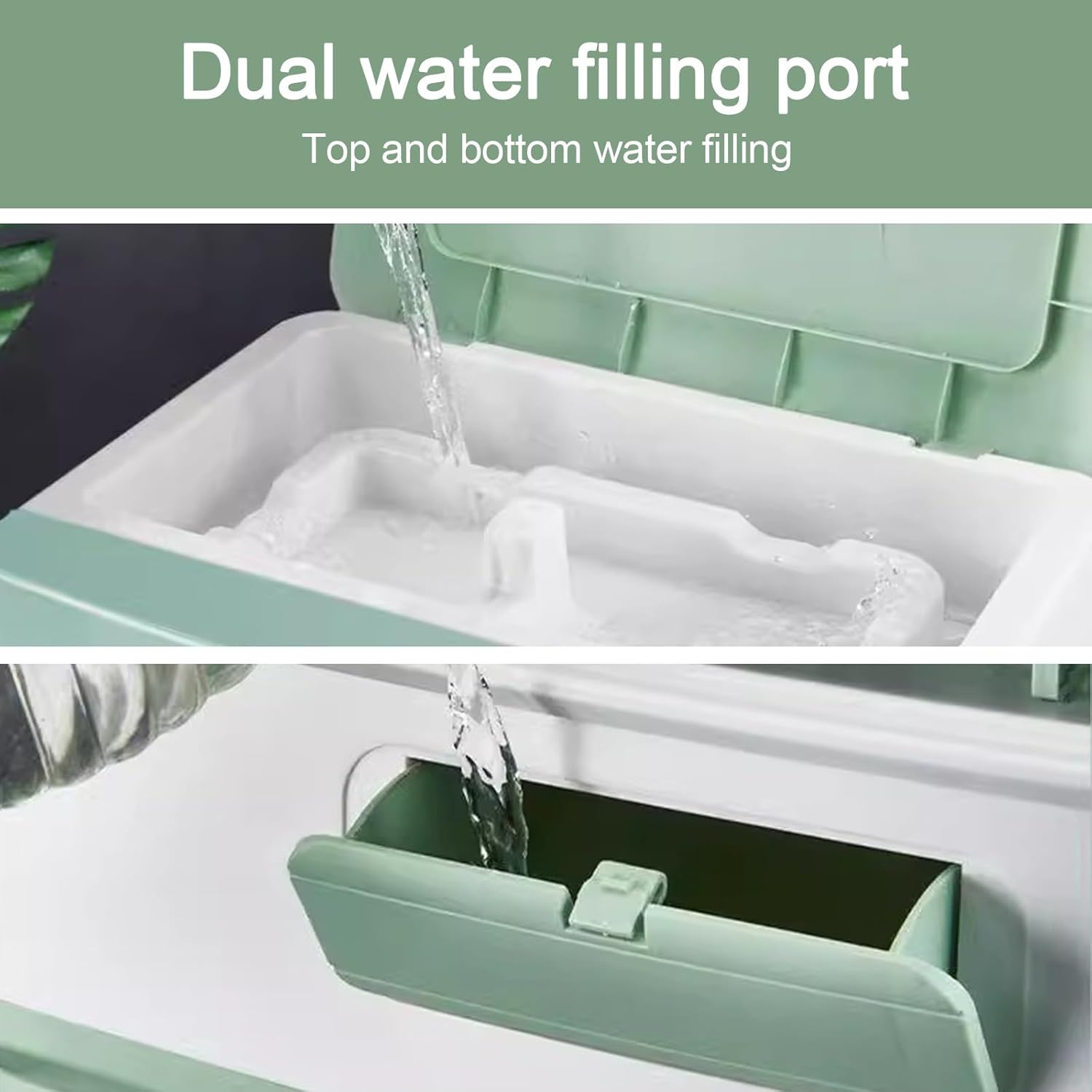 Portable Swamp Cooler, Evaporative Air Cooler, 10.5 Gal Water Tank, 4 Ice Packs, 3 Wind Speeds, Swamp Air Conditioner for Indoor, Outdoor, Garage(47x34x112cm(18.5x13.4x44in))