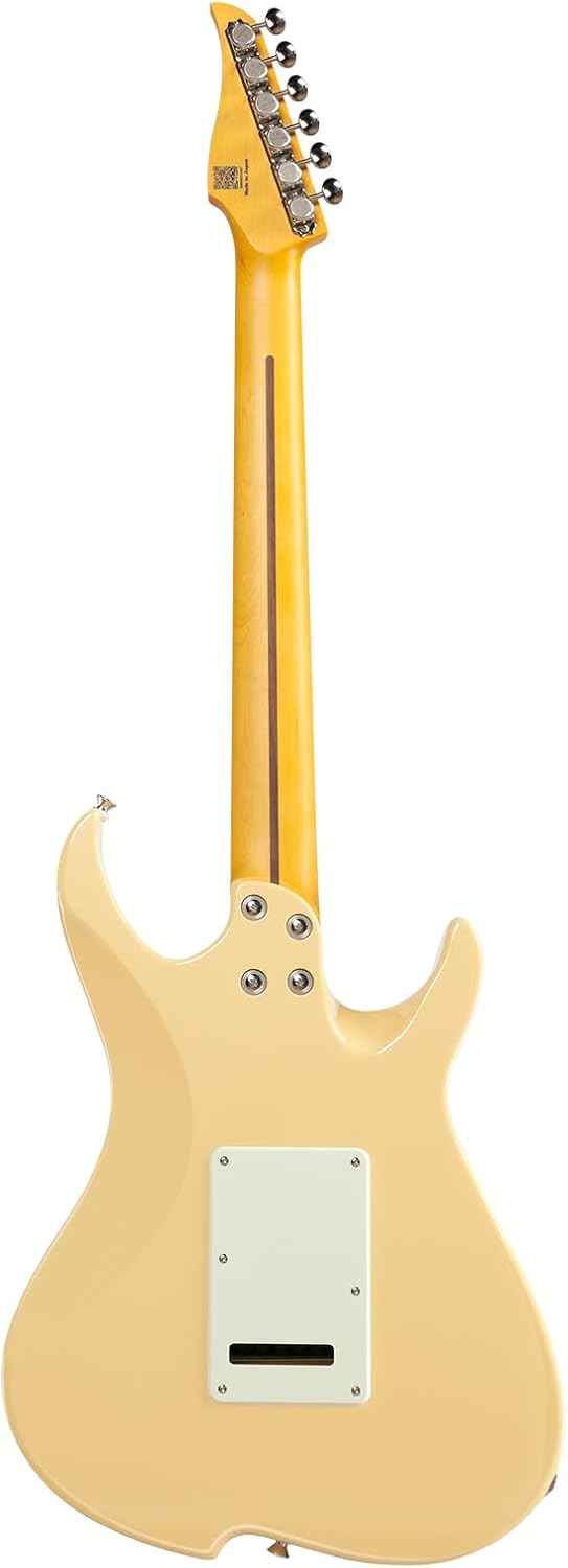 Vola Electric Guitar OZ RV MC LH Vintage Ivory Gloss Handmade in Japan MIJ Gotoh Bridge Gotoh Locking Tuner 6 Strings Modern C Neck For All Levels