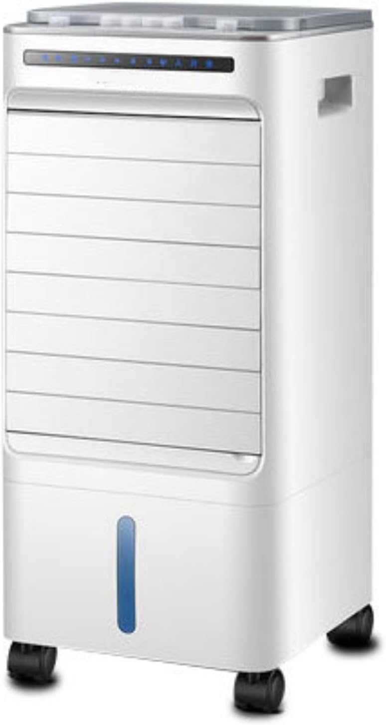 Portable Air Conditioner 3-IN-1 Ultra-Quiet Design Portable AC Unit Cooling Fan with 3 Speeds 60°Auto Oscillation 7H Timer 4 Ice Box Evaporative Air Cooler for Home Office Bedroom Camping