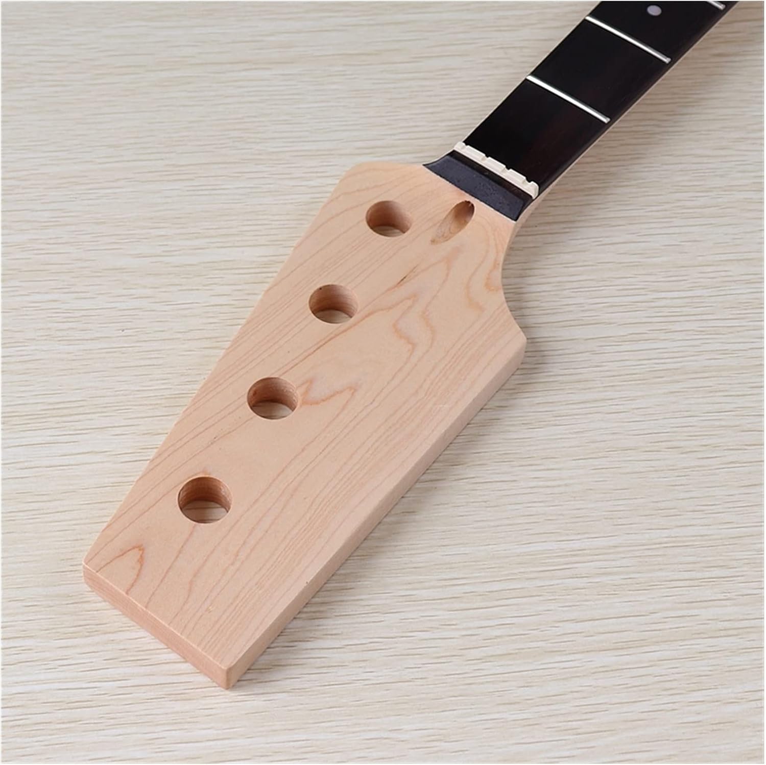 TSTS Electric Guitar Neck 4 String Guitar Neck Maple 20 Frets with Middle Line Left & Right Hand Guitar ​Neck Replacement (Color : Left Hand)
