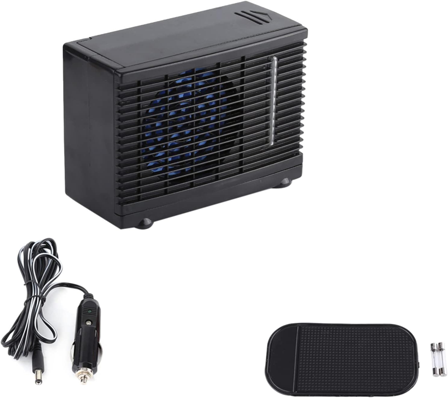 Mini Car Conditioner Cooling Fan, Portable 12V Car Truck Indoor Home Air Conditioner Evaporative Water Cooler Cooling Fan