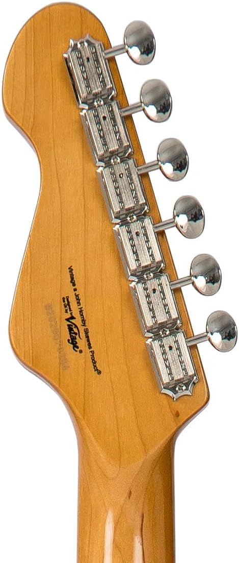 Vintage Guitars V6 Reissue Electric Guitar - Silverburst