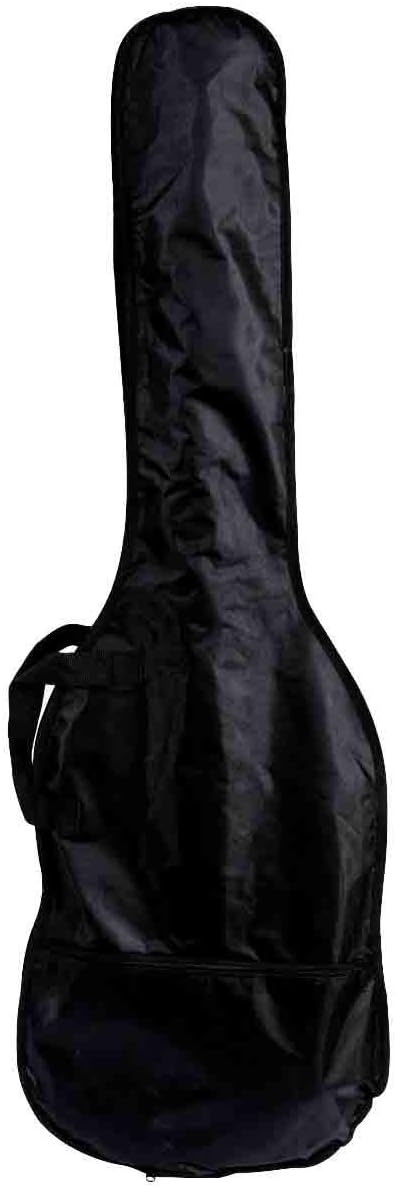 S AFSTAR Electric Bass Guitar 4 Strings Full Size Electric Bass with Amp Cord Strap & Carrying Bag, Rosewood Exquisite Stylish Bass Guitar for Starters Beginners Junior Senior Adults