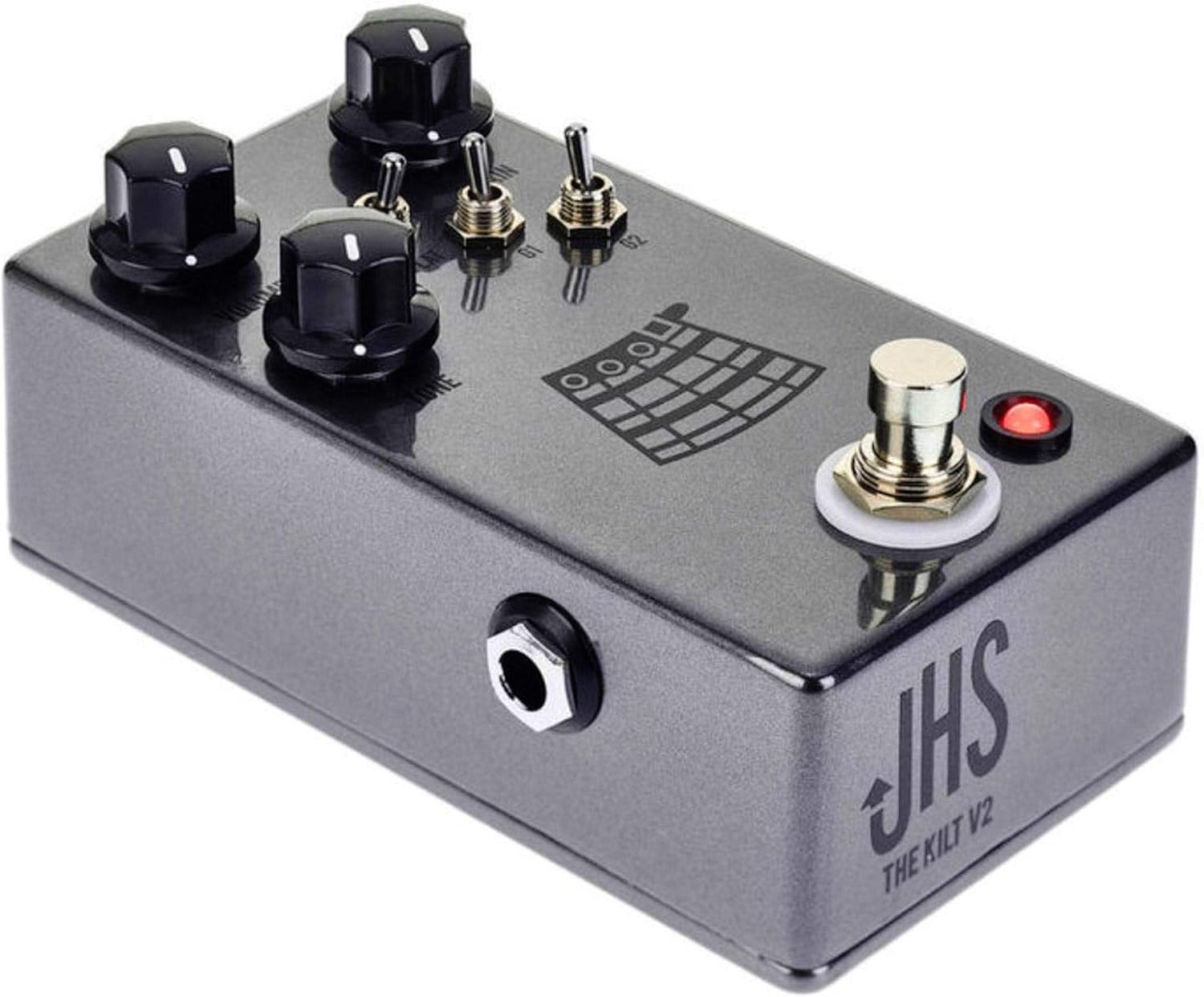JHS Pedals JHS The Kilt V2 Overdrive and Fuzz Guitar Effects Pedal