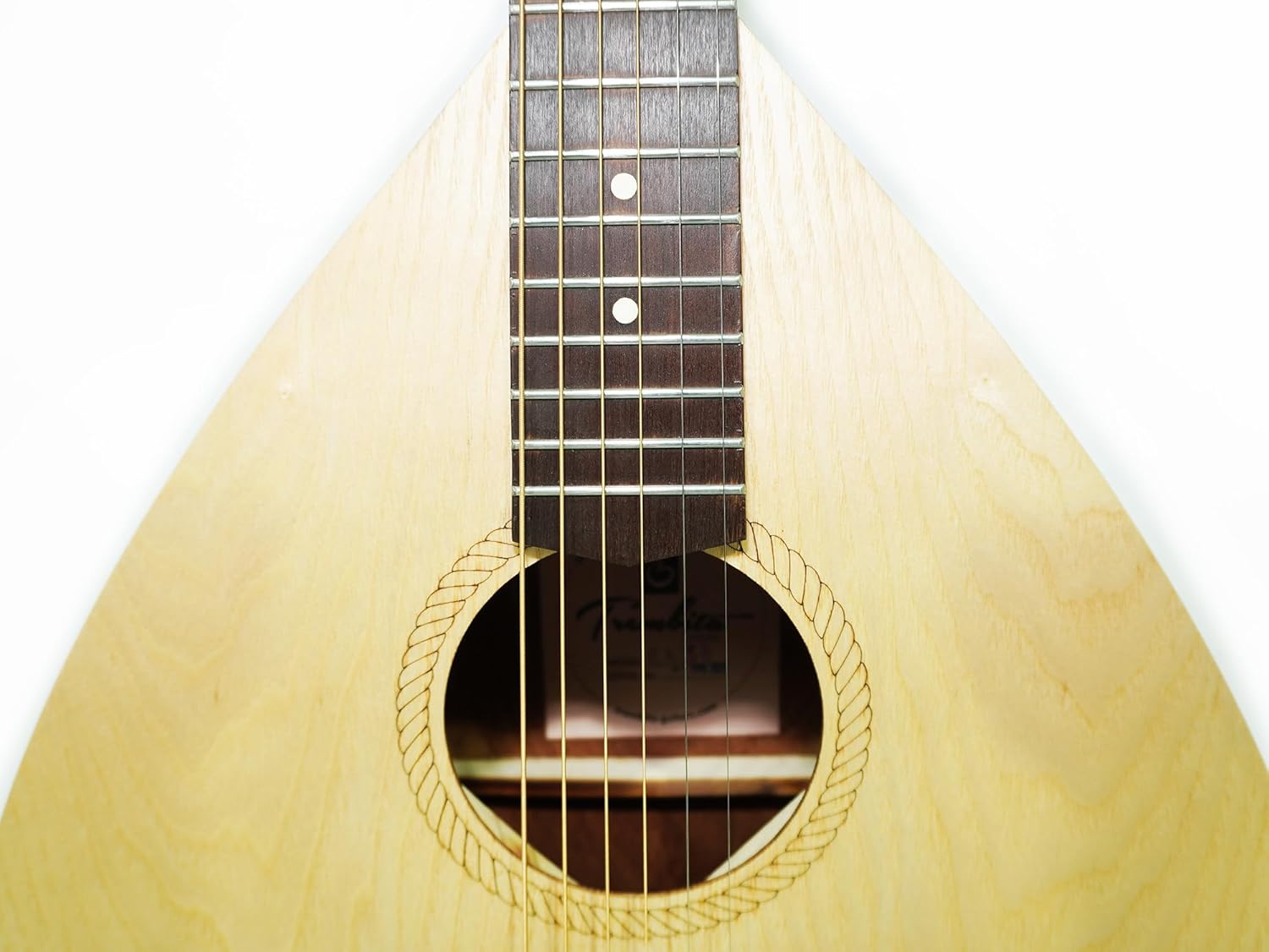 New Ukrainian 6 Six Strings Acoustic Guitar Traditional Lute Folk Kobza, Natural Wood Amazing Beautiful Sound Folk Music made in Ukraine Lute Guitar Vihuela