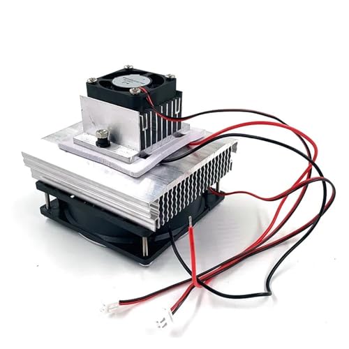 DC12V DIY Thermoelectric Refrigeration Cooler Semiconductor Air Conditioner Cooling System Lucky