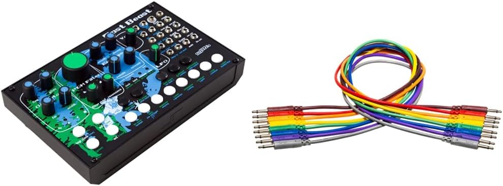 Cre8audio Semi-Modular Analog Synthesizer (East Beast) Bundle