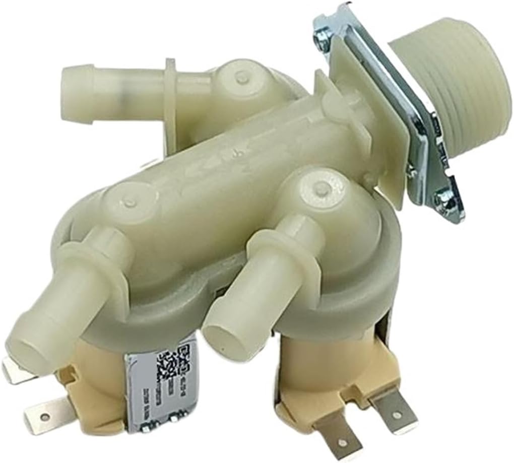 Drum Washing Machine Inlet Valve Switch, Compatible for Samsung, 5220FR2075B Solenoid Valve Parts Replacement(2pcs)