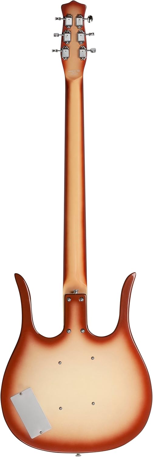 Danelectro Longhorn Baritone Electric Guitar - Copper Burst