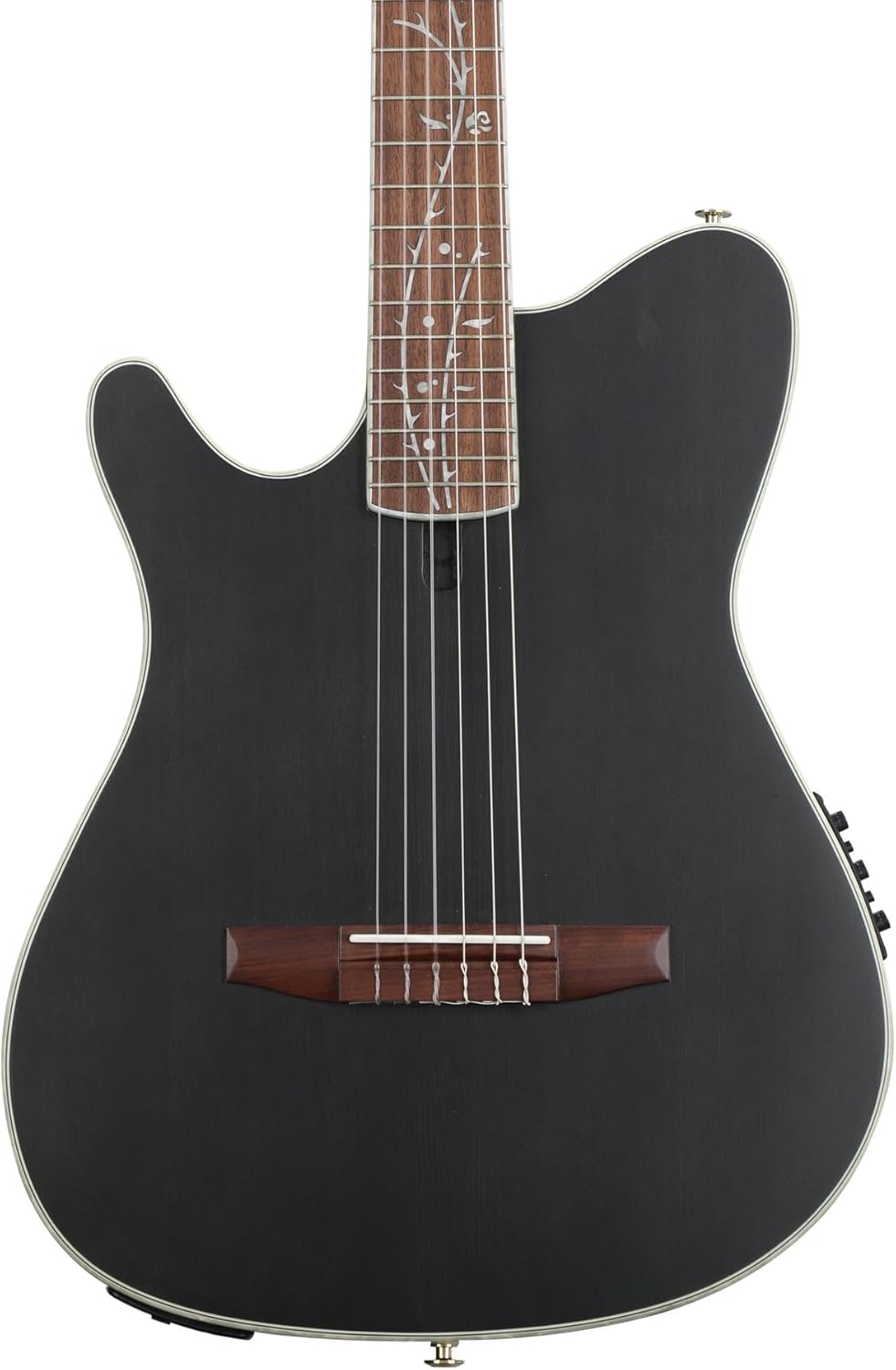 Ibanez TOD10N Tim Henson Signature Left-handed Nylon Acoustic-electric Guitar - Black