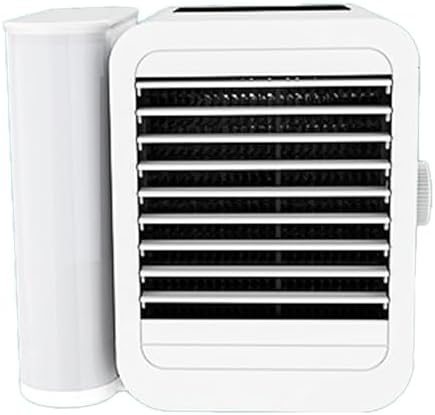 Portable Air Conditioner Fan with 7 Color LED Lights, 1000ml Water Tank, USB Type-C, 99- Control, Mini Evaporative Cooler for Room, Office, Home