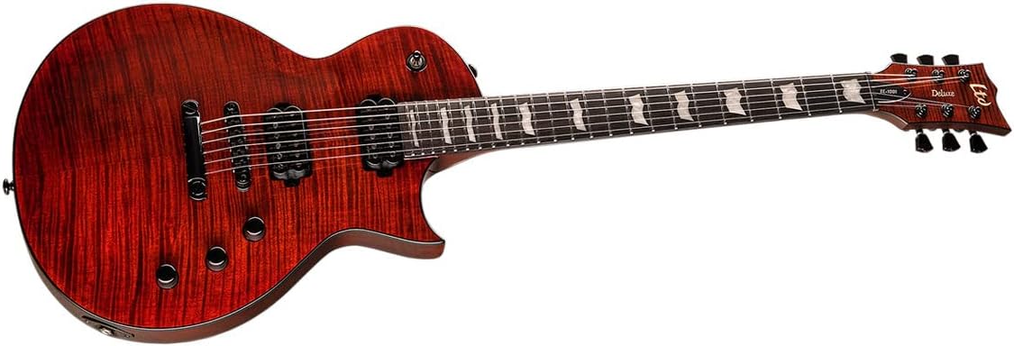 ESP LTD Deluxe EC-1001 Electric Guitar, Tiger Eye
