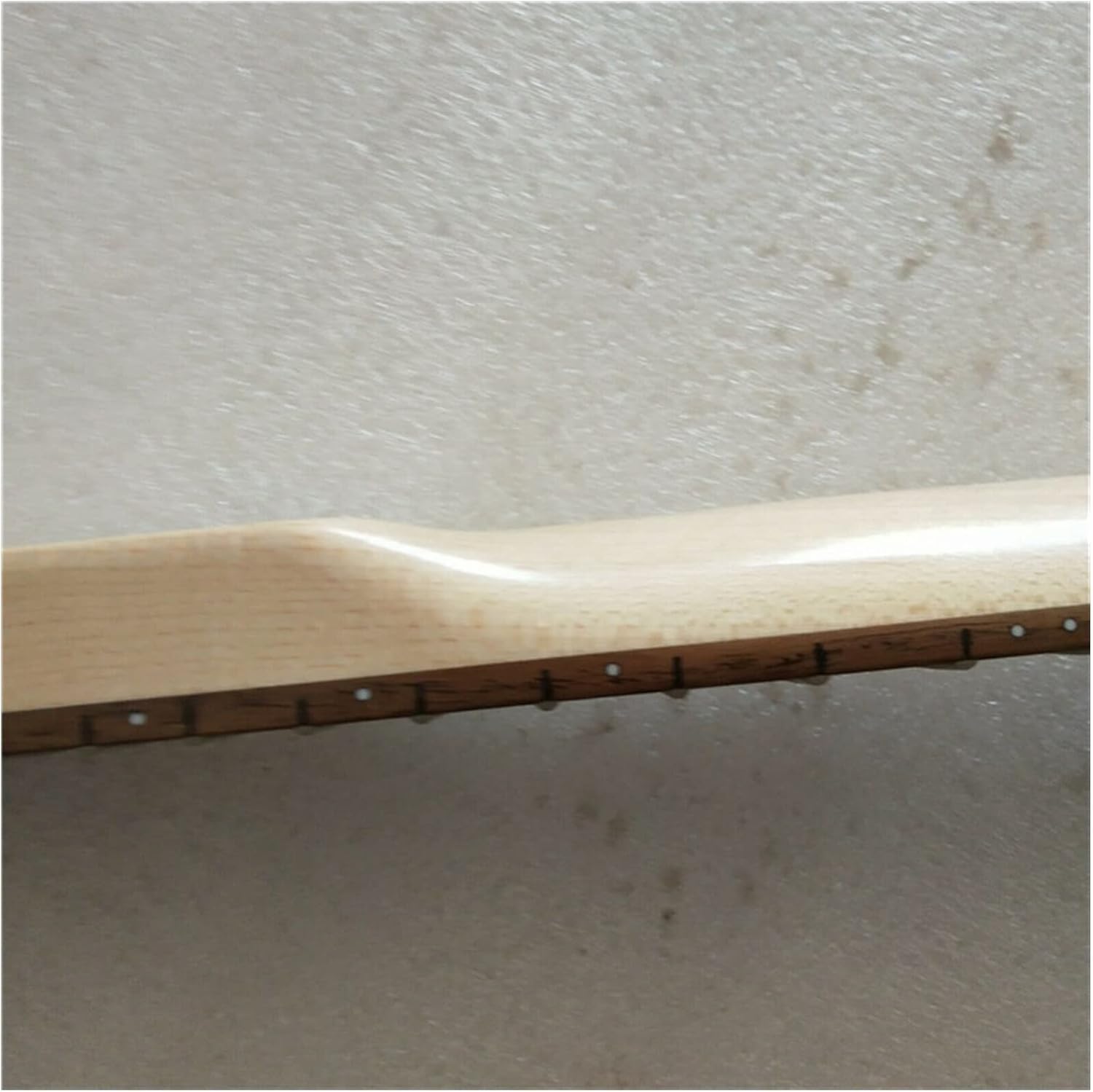 Maple 24 Frets Electric Guitar Neck Part Rosewood Fingerboard Locking Nut Guitar Neck Replacement Unfinished Guitar Neck
