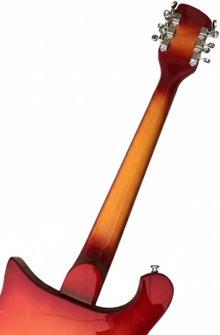 12 String Electric Guitar Professional Series - Lightweight Basswood Body & Rosewood Fretboard(Brown)