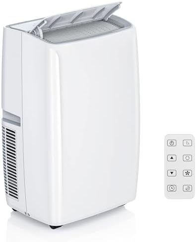 14000 BTU Portable Air Conditioner, Quiet Portable AC Unit with Fan & Dehumidifier, Cooling Cools Room up to 750 sq.ft, Air Conditioner with Remote & 24H Timer for Rooms, Bedroom, Office